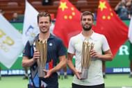 Wesley Koolhof (L) and Nikola Mektic pictured at the 2024 Shanghai Masters | Image Source: Getty